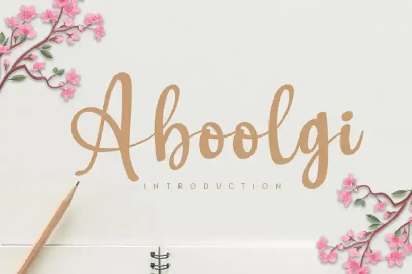 Aboolgi Handwritten Font