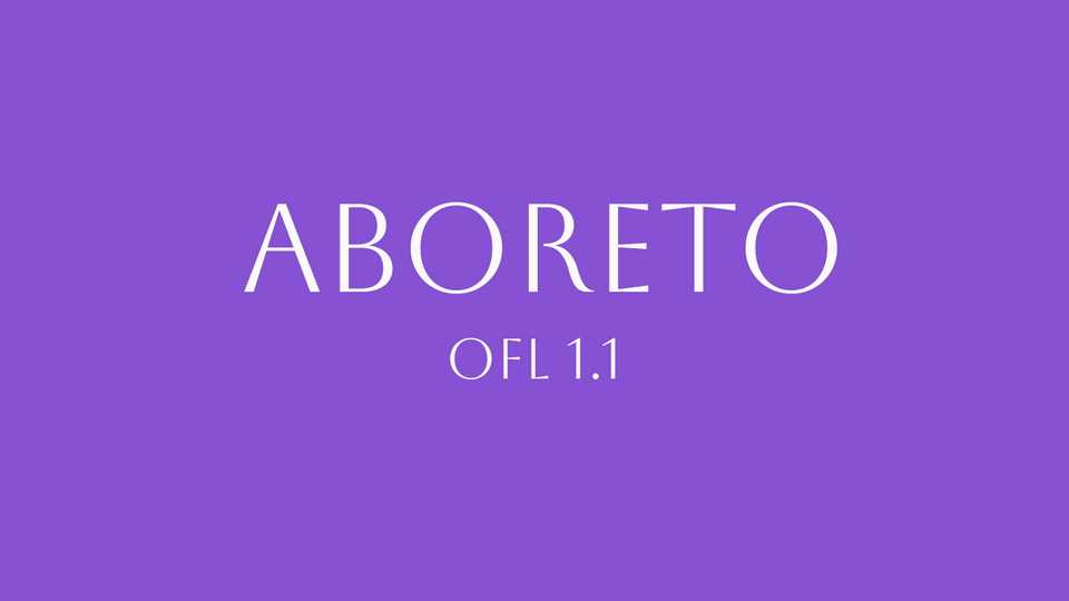 Aboreto Font › Fontesk