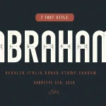 Abraham Font Family