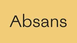Absans Font › Fontesk