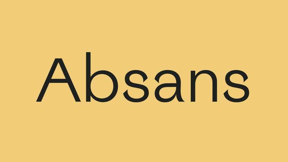 Absans Font › Fontesk