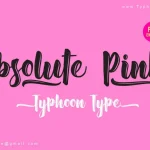 Absolute Pink Script Font