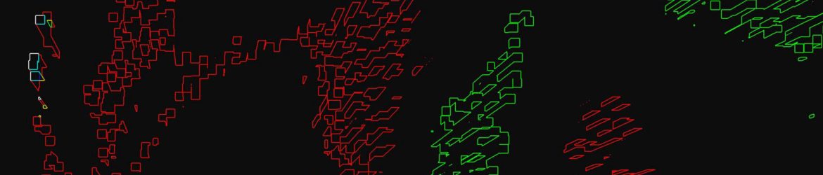 Abstract Digital Neon Extrude Grid Line Textures