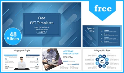 Abstract Dynamic Geometric PowerPoint Templates