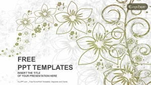 Abstract Floral Nature PowerPoint Templates