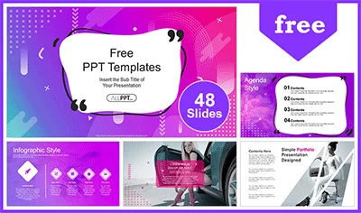 Abstract Modern Bubble PowerPoint Templates