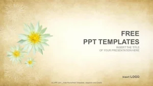 Abstract Of Lotus-Abstract PPT Templates