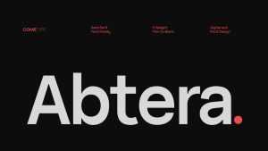 Abtera Font › Fontesk