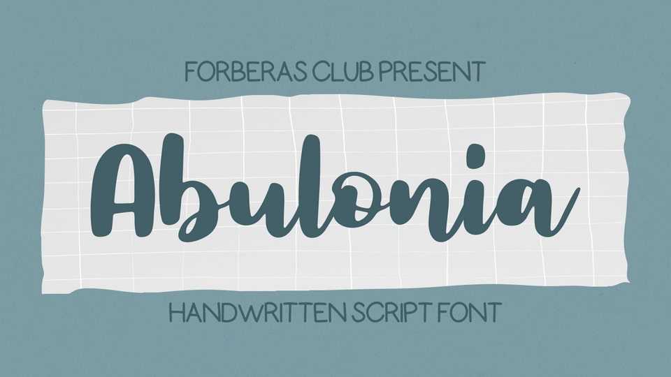 Abulonia Font › Fontesk