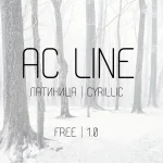AC line font