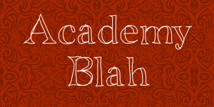 Academy Blah Font