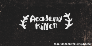 Academy Killer font