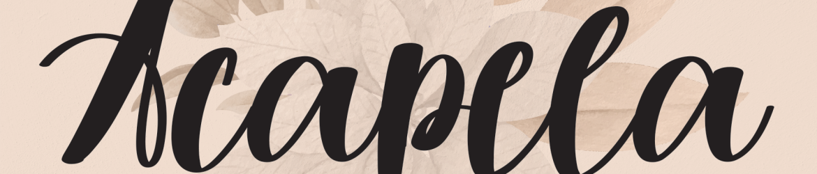 Acapela Font