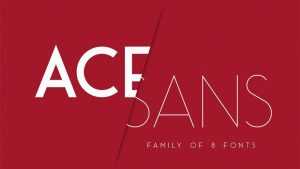 Ace Sans Font › Fontesk