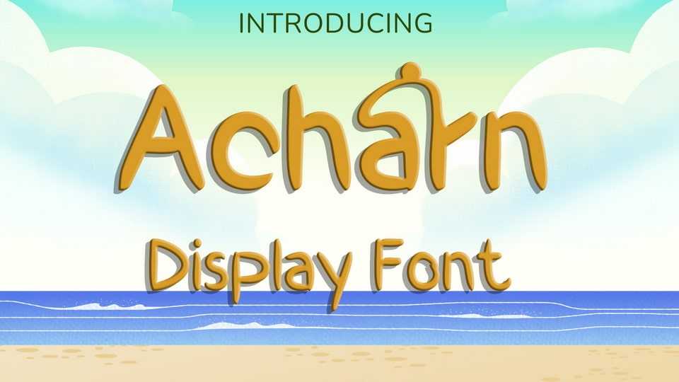 Acharn Font › Fontesk