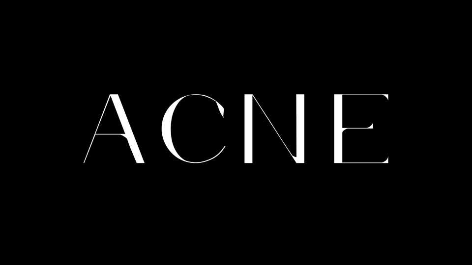 Acne Font › Fontesk