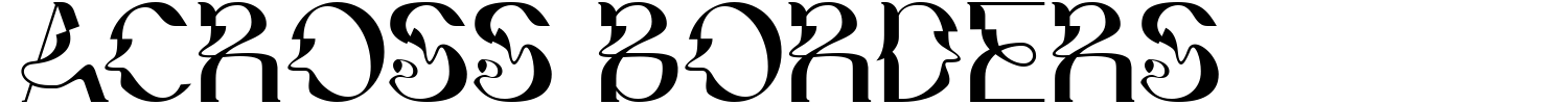 Across Borders Font
