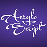 Acryle Script font