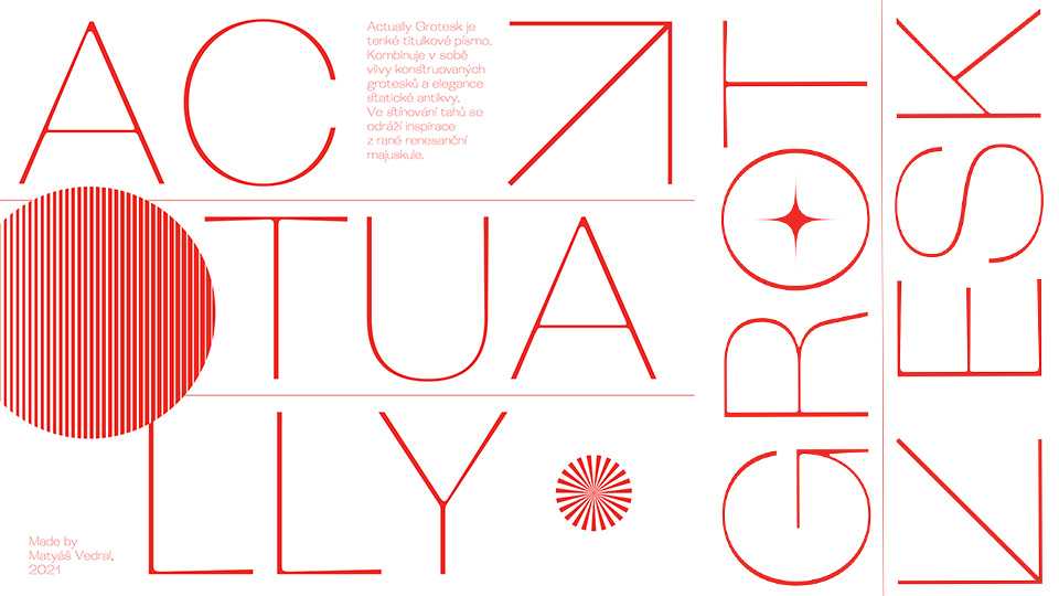 Actually Grotesk Font › Fontesk