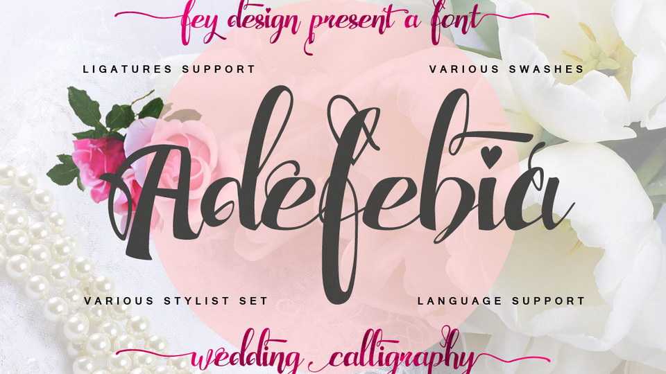 Adefebia Script Font › Fontesk