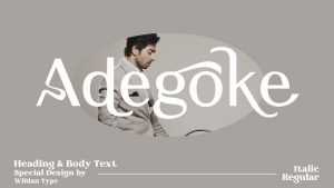Adegoke Font › Fontesk