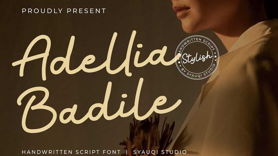 Adellia Badile Font › Fontesk