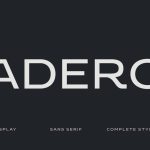 Adero Font Family › Fontesk