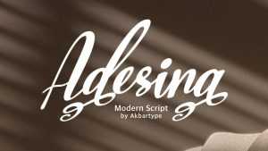 Adesina Font › Fontesk
