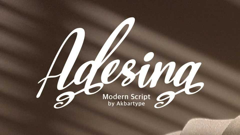Adesina Font › Fontesk