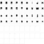 Adfile Font - Fonte Grátis Mapa de caracteres da fonte Adfile Font
