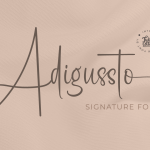 Adigussto Font