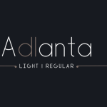 Adlanta Font - Fonte Grátis Adlanta Font