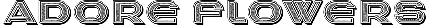 Adore Flowers Font