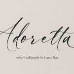Adoretta Font › Fontesk