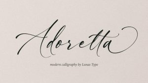 Adoretta Font › Fontesk