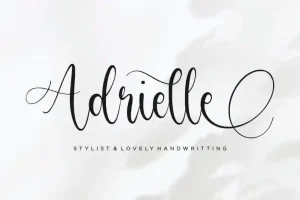 Adrielle Handwritting Font