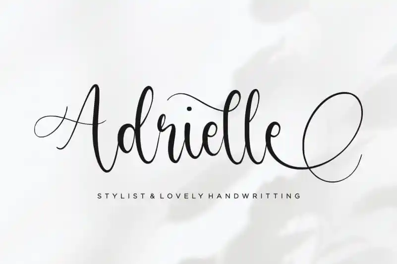 Adrielle Handwritting Font