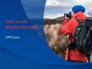 Adventure Photographer PowerPoint Template