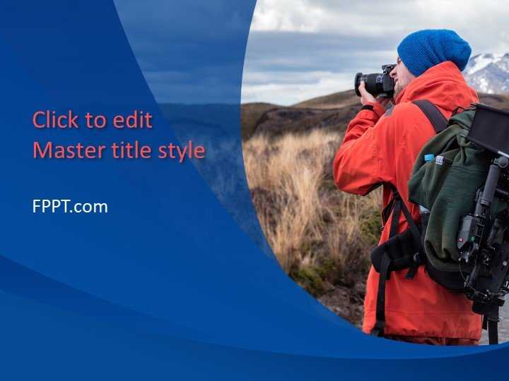 Adventure Photographer PowerPoint Template