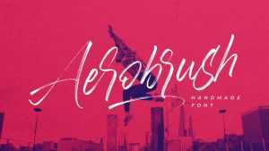 Aerobrush Font › Fontesk