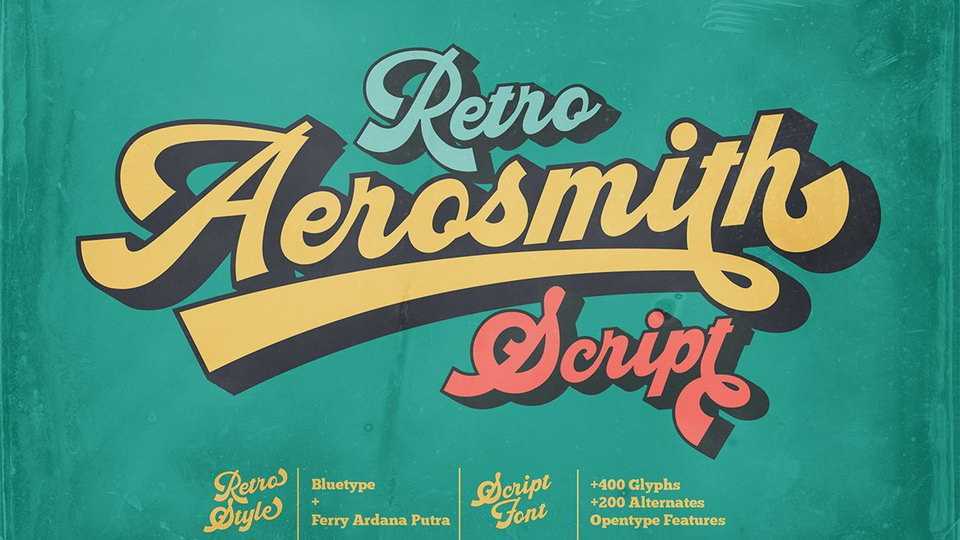 Aerosmith Script Font › Fontesk