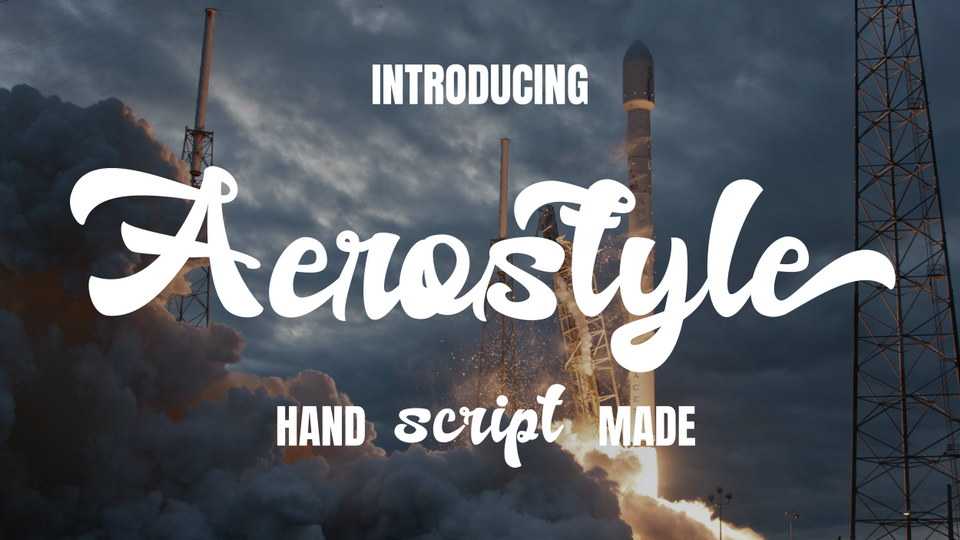 Aerostyle Font › Fontesk