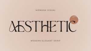 Aesthetic Font › Fontesk