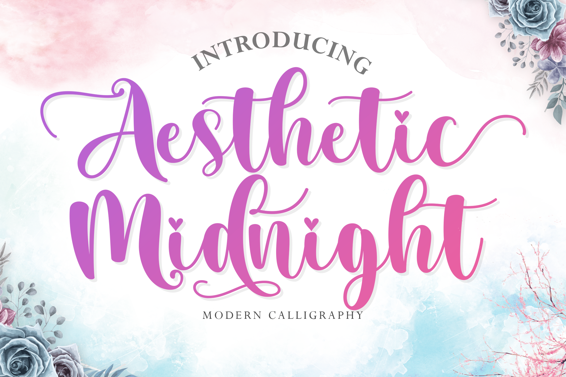 Aesthetic Midnight Font