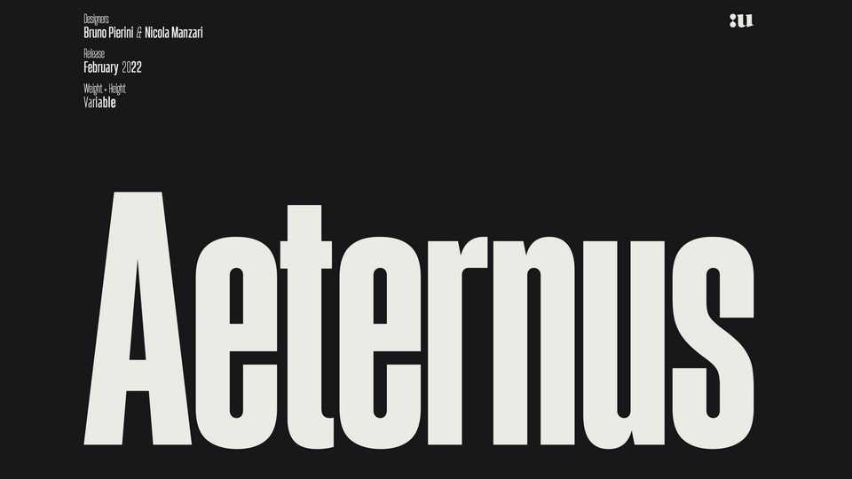 Aeternus Font › Fontesk