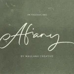 Afiany Font