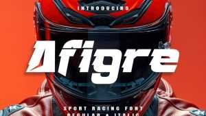 Afigre Racing Font › Fontesk