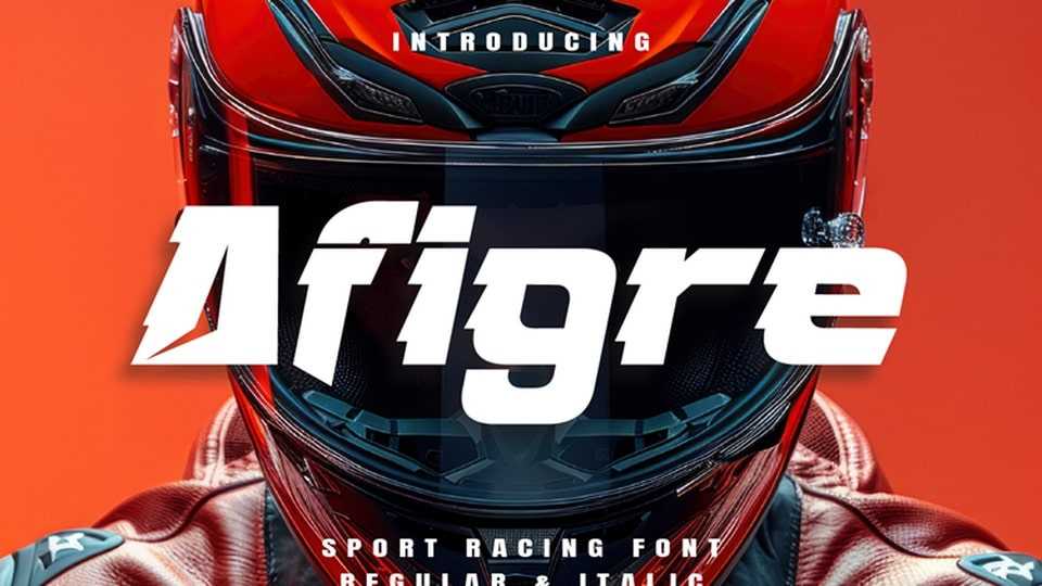 Afigre Racing Font › Fontesk