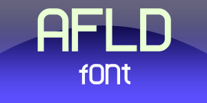 AFLD font