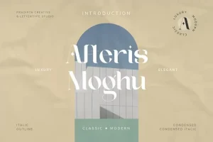 Afteris Moghu Font